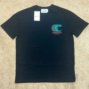 Black CasaBlanca Grand Prix Tee Size Medium
